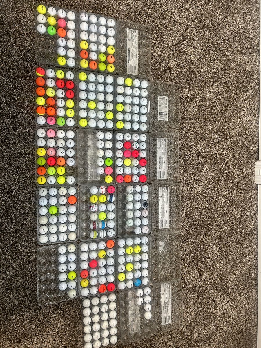 Huge Selection of Lightly Used Golf Balls