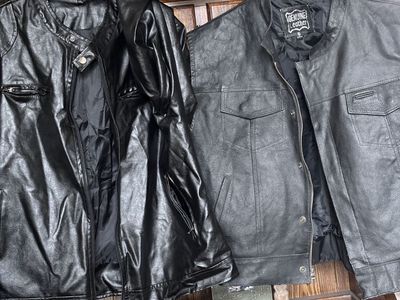 Leathervest Jacket Leatherfacemask