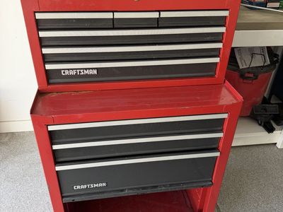Craftsman rolling tool chest combo $80