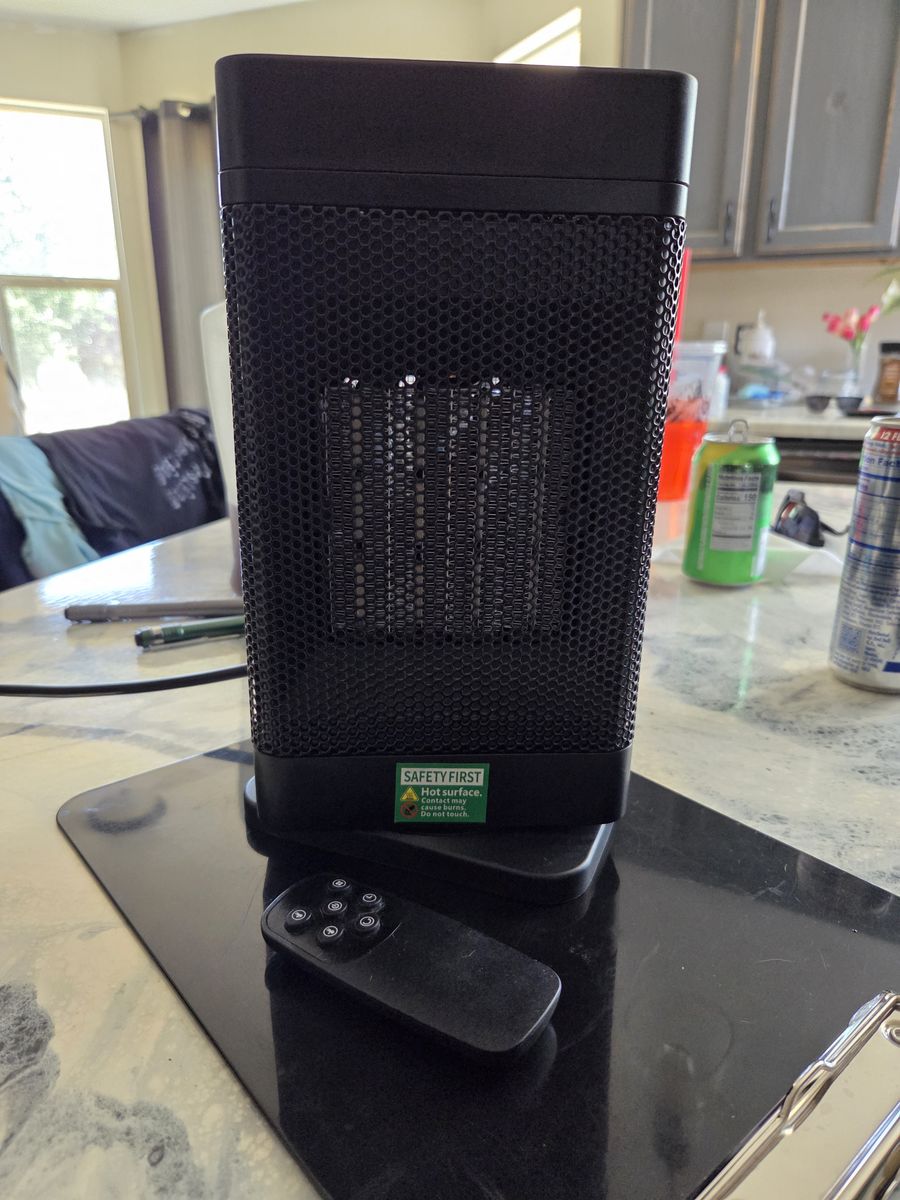 (2) Oscillating Space Heaters w/Remotes