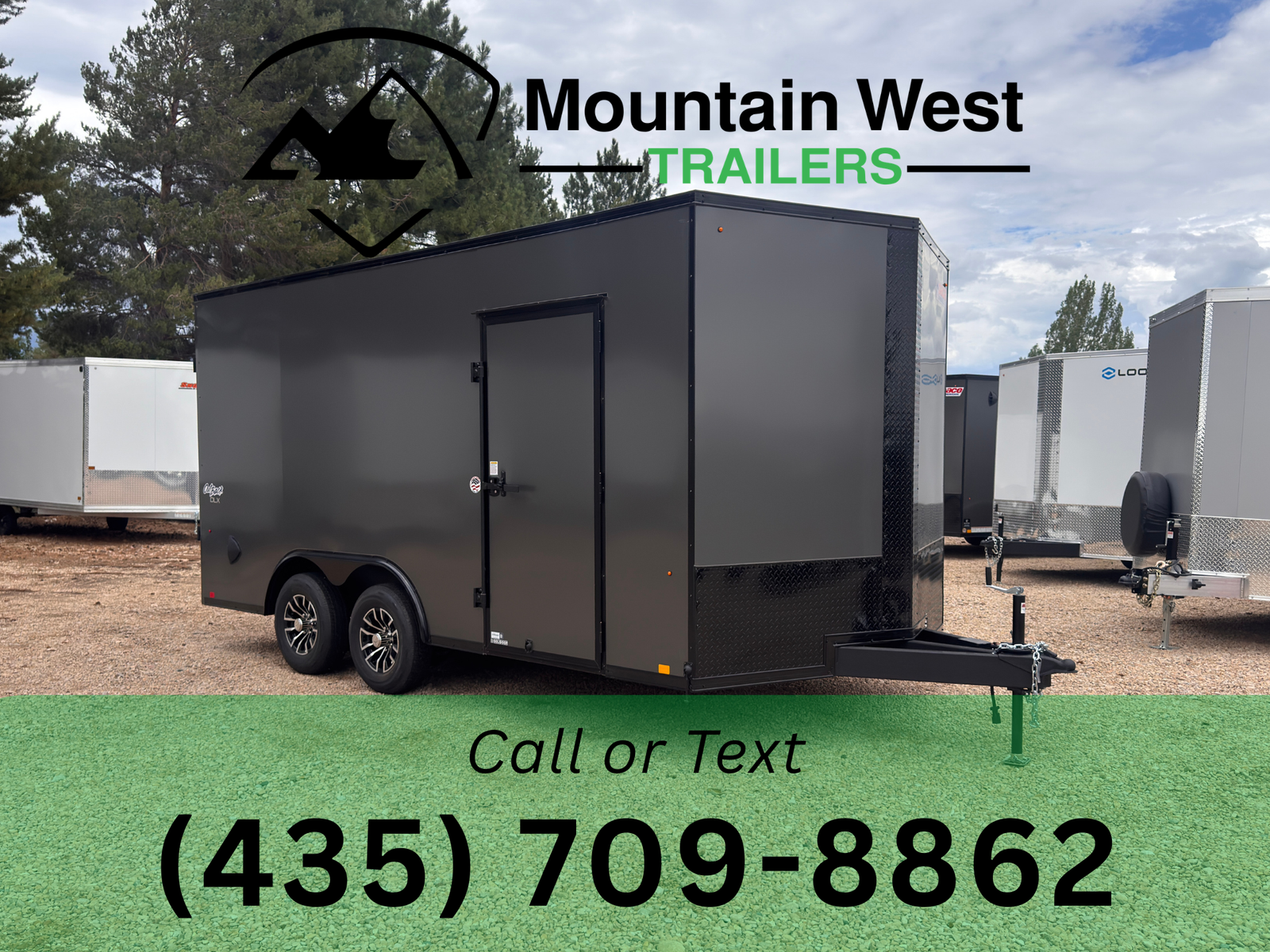 2026 Pace American Outback DLX 85X16 10K Enclosed Cargo Trailer