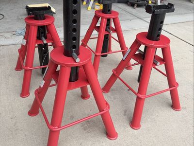 Sunex 10-Ton Medium Height Commercial Jack Stands (Set of 4)