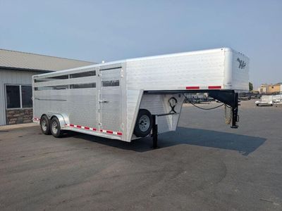 2027 Hillsboro Endura 7x20x6.8 Gooseneck Livestock Trailer 14.5K