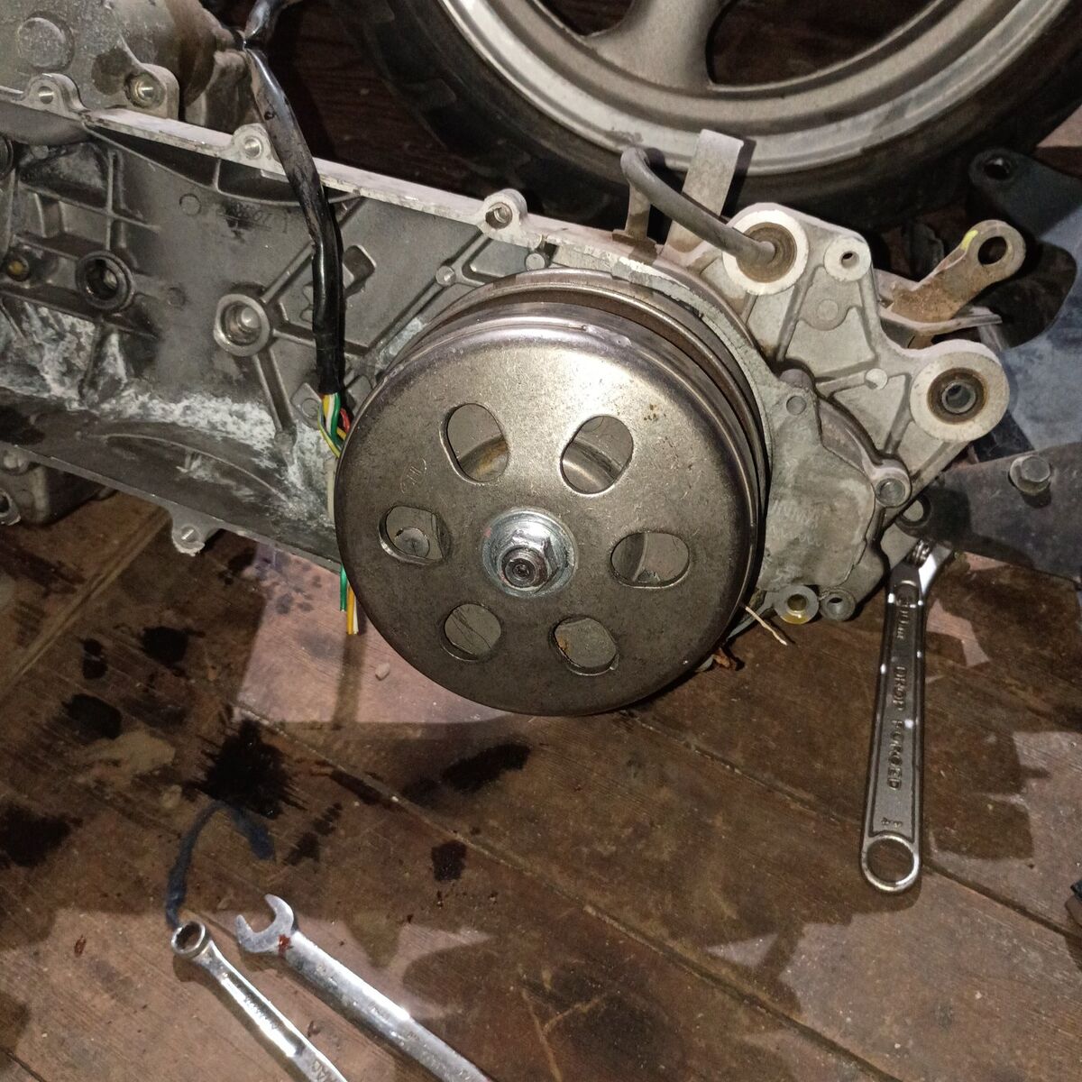 belt driven clutch