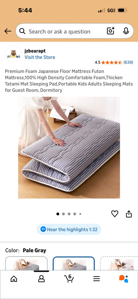 Japanese Floor Mattress