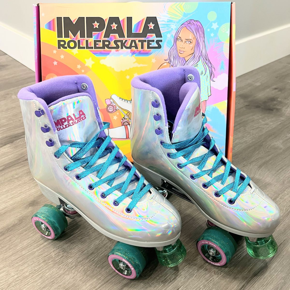 Impala Roller Skates Size 9 Excellent