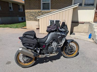 Sport Touring Motorcycle Saddle Bags + Tank Bag