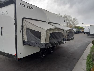 2025 Raynger 8x20 / 8.5x20 Toy Hauler Travel Trailer Enclosed Cargo Camper New