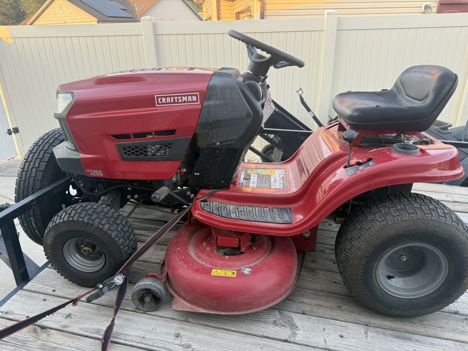 Craftsman Riding Mower