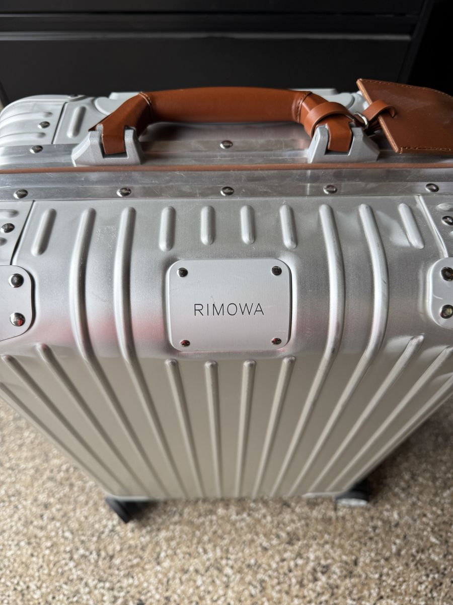 Rimowa Aluminum Carry-On – Luxury Luggage – Spinner Wheels