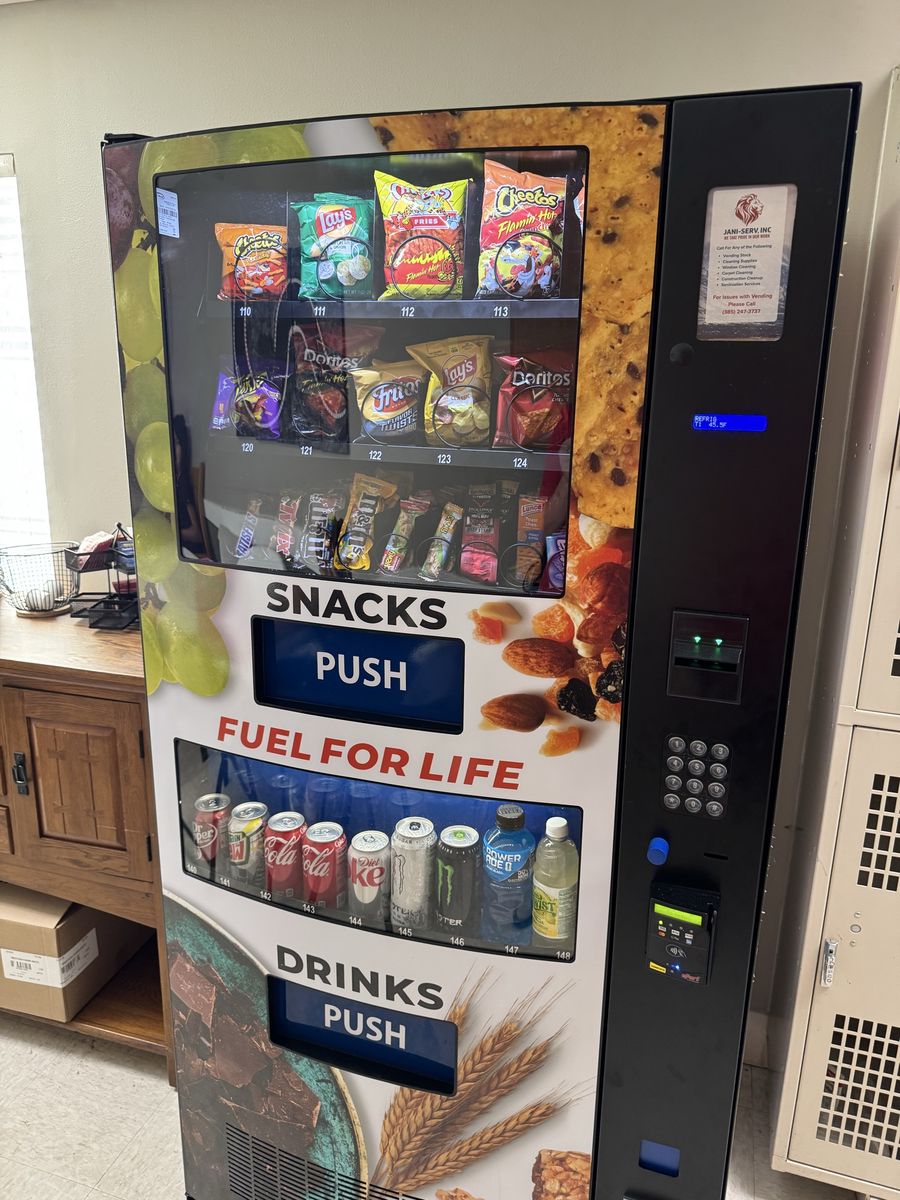 Combo machine on location