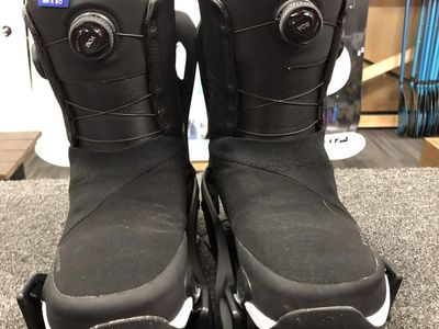 Used Burton Waverange X Step-on Snowboard Boot+Binding Mens 11.5 Wide