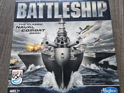 Hasbro Battleship Classic Naval Combat Game Complete with Box and Instructions