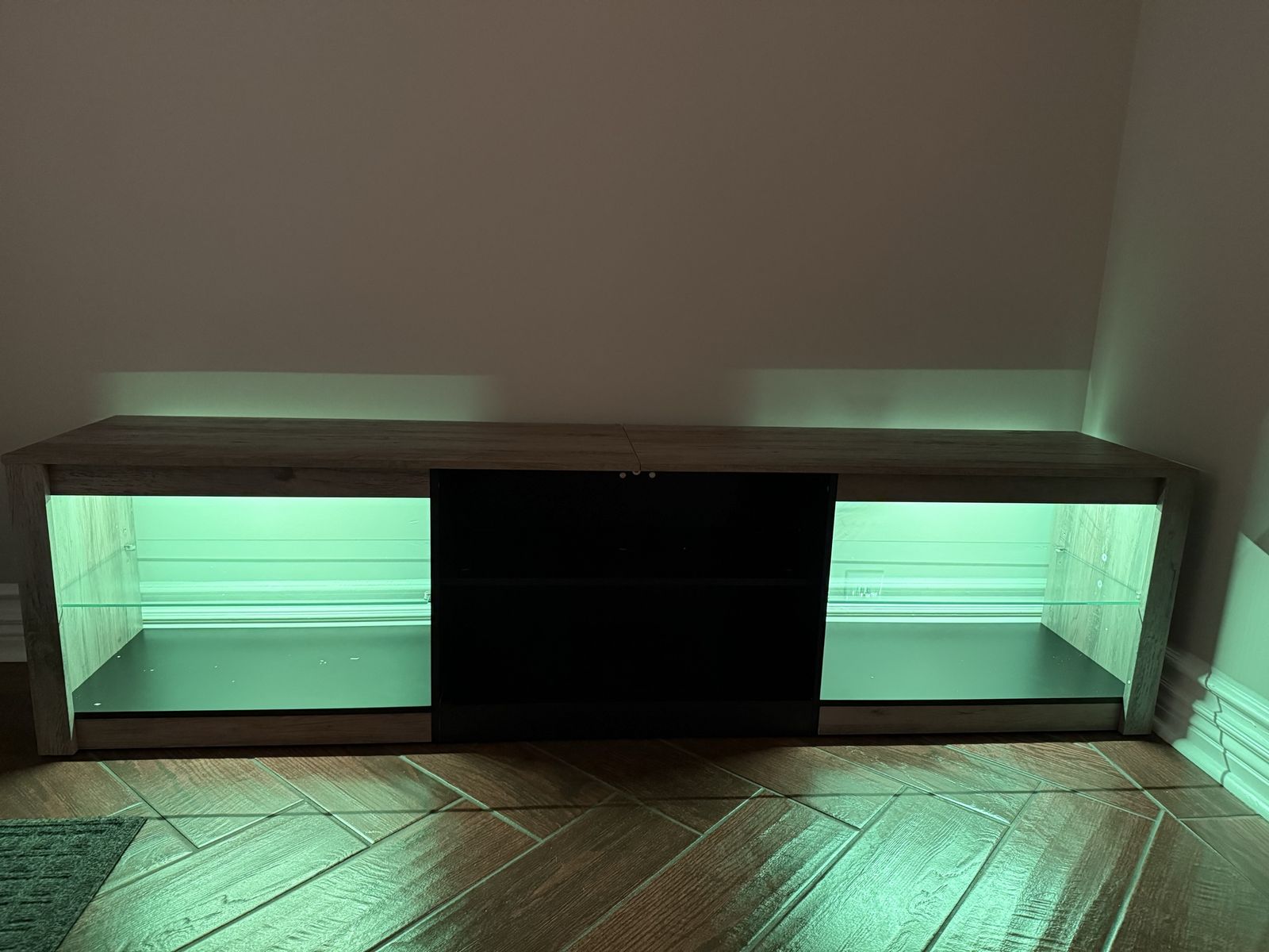 Tv stand w/ led lights