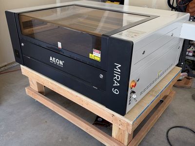 Aeon Mira 9 90W CO₂ Laser Engraver – Brand New Tube + Rotary + Huge Bundle