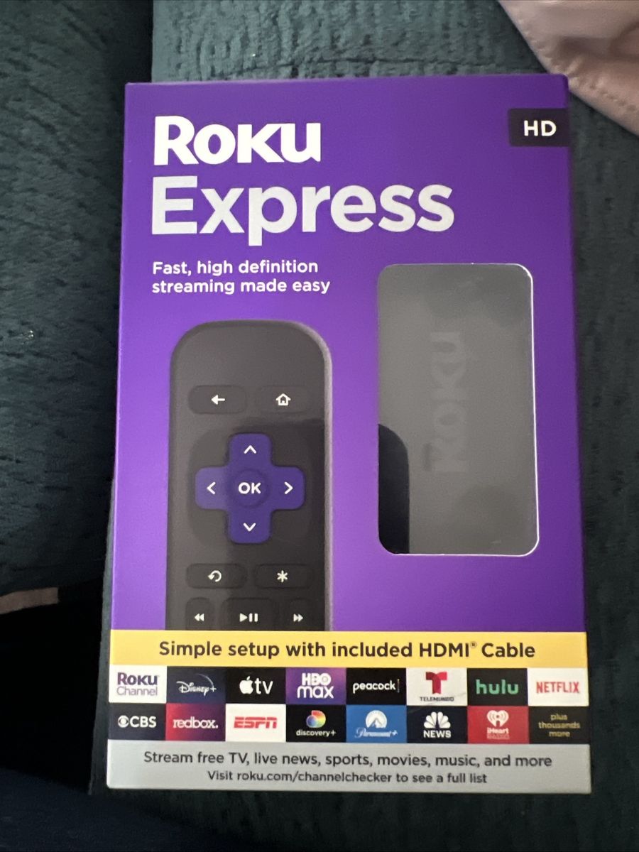 Roku Express HD - Factory Sealed