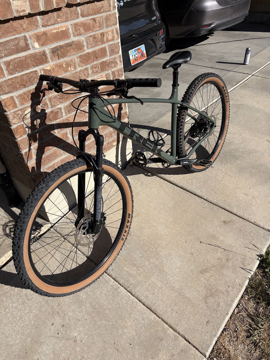 Trek Marlin 7 Hardtail Mountain Bike - Olive Green, SRAM SX Eagle Drivetrain