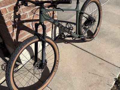 Trek Marlin 7 Hardtail Mountain Bike - Olive Green, SRAM SX Eagle Drivetrain