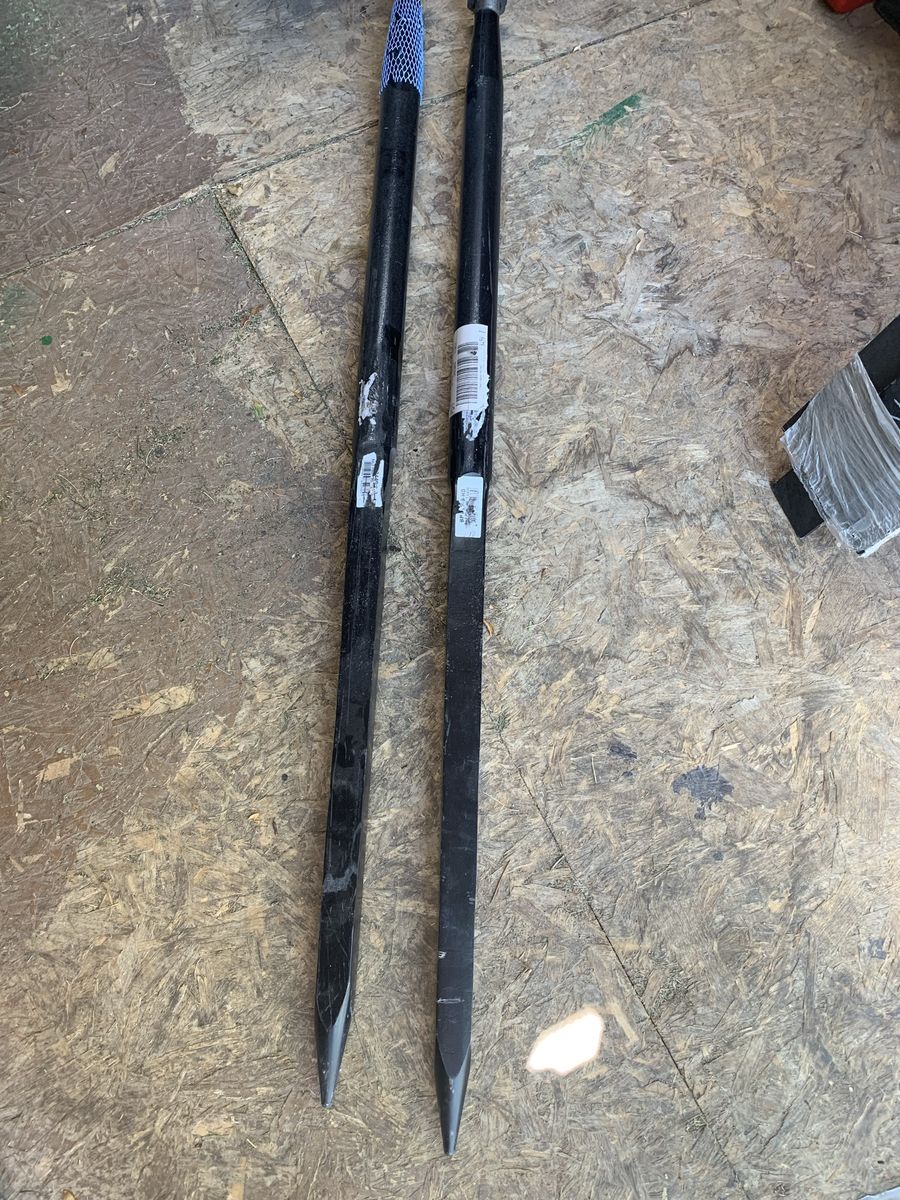Heavy Duty Steel Digging Bars / Tamping Bars