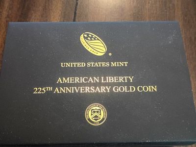 US Mint 2017-W American Liberty 225th Anniversary $100 Gold Coin with OGP & COA