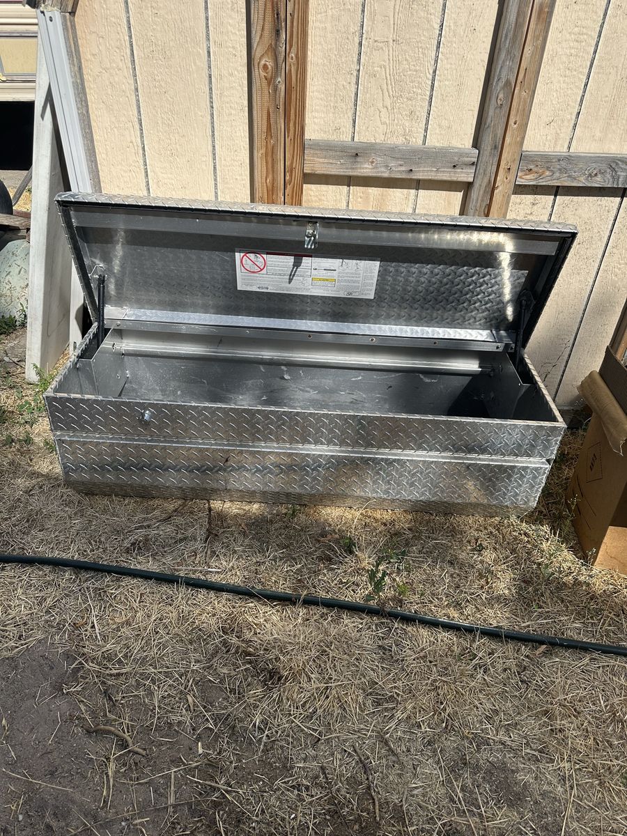 Diamond plated toolbox