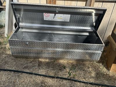 Diamond plated toolbox