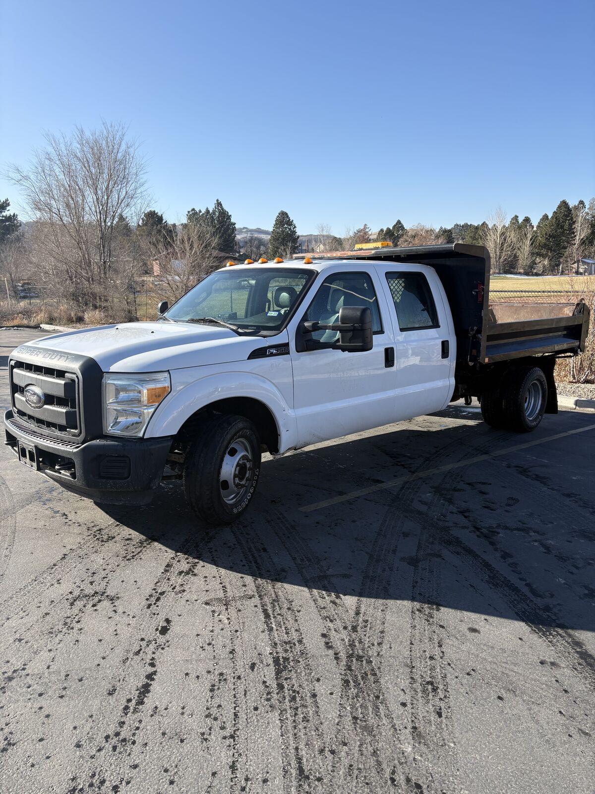 2016 Ford Dump bed dually