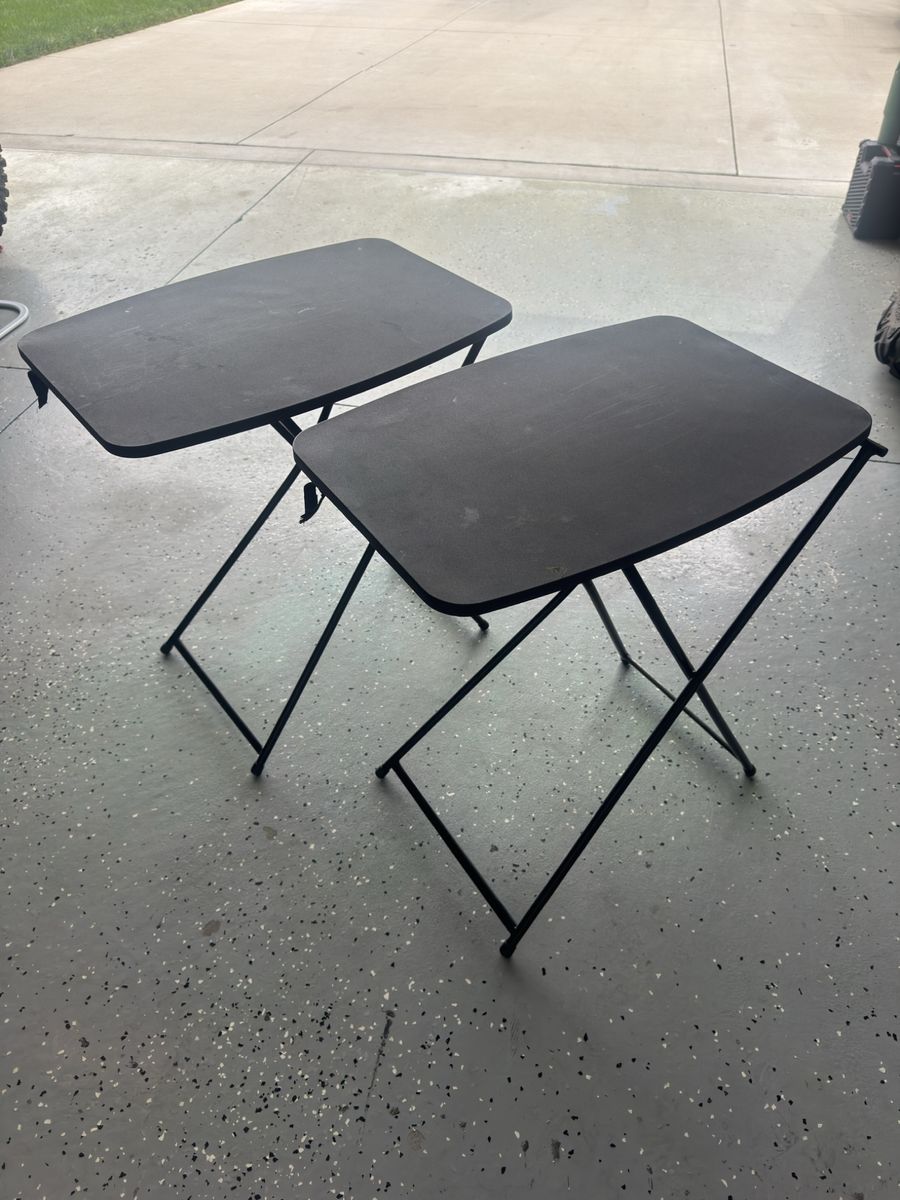 TV trays (2)