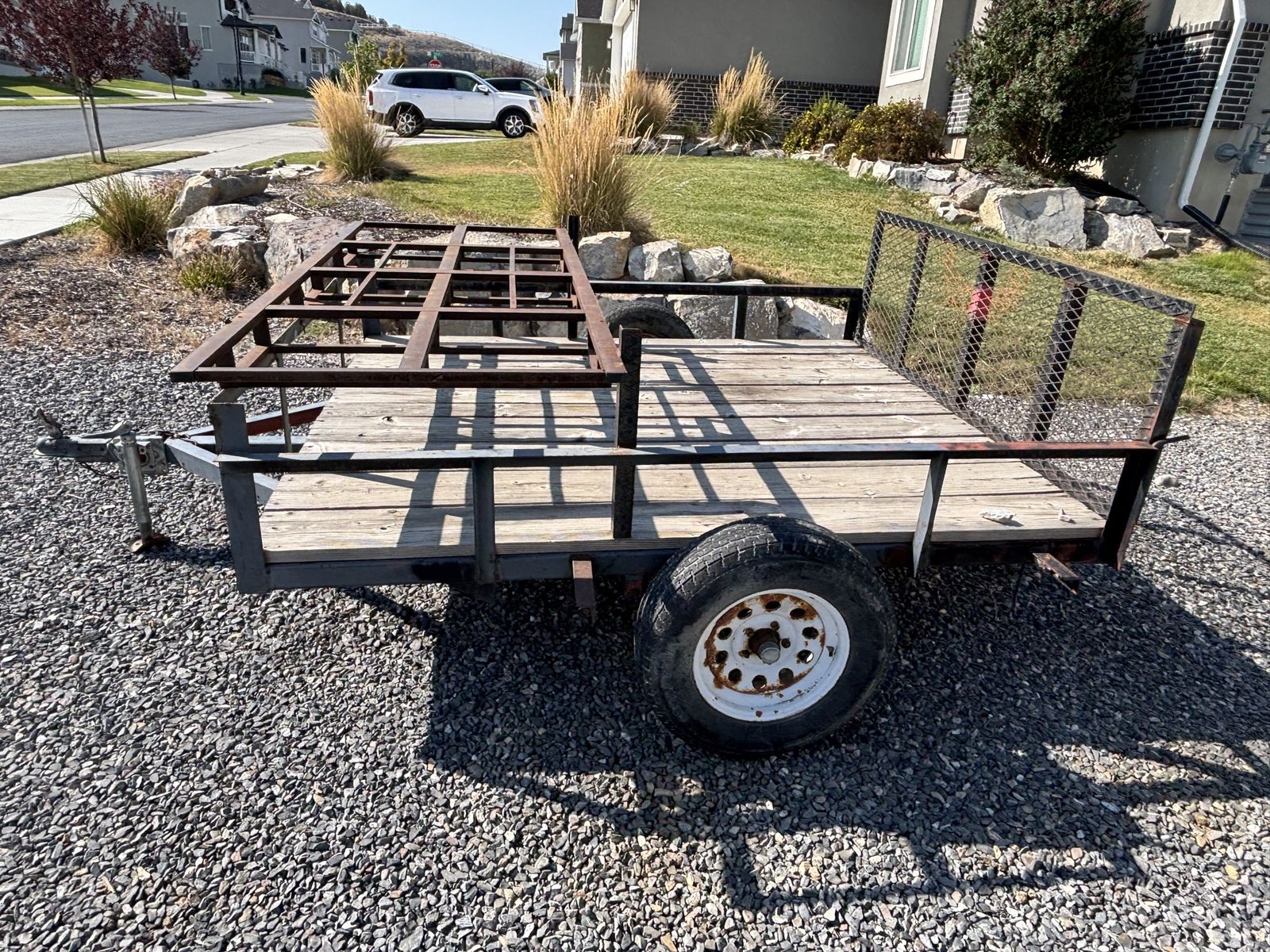 8x8 Utility Trailer Hauler