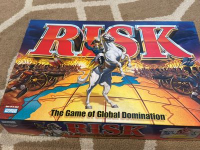 Parker Brothers Risk The Game of Global Domination Board Game