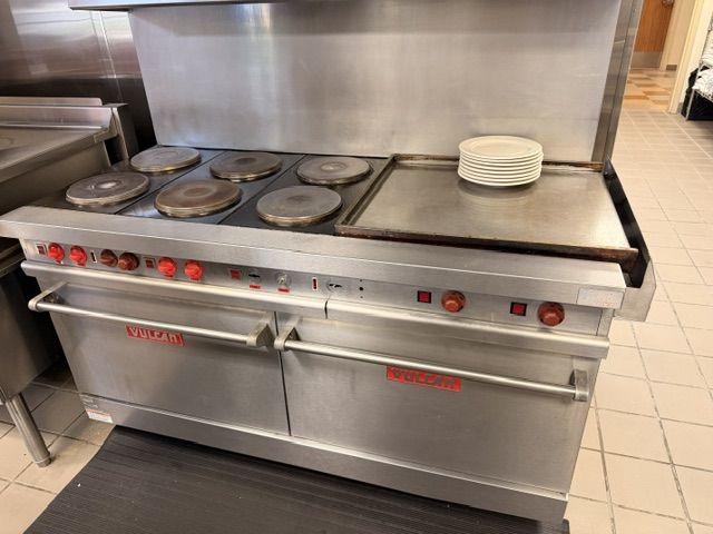 Used Electric Vulcan Ovens and Range