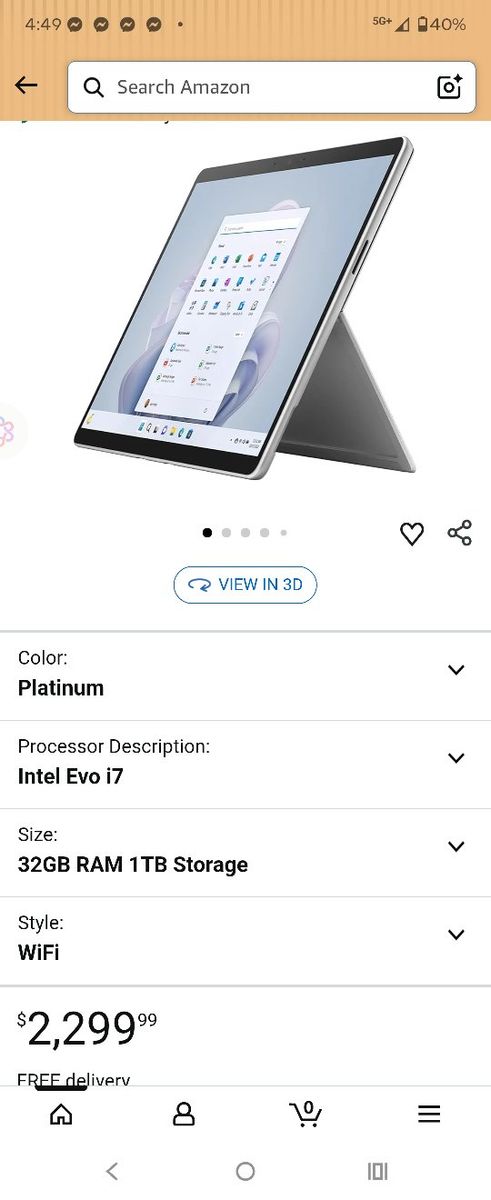 Microsoft surface pro 9