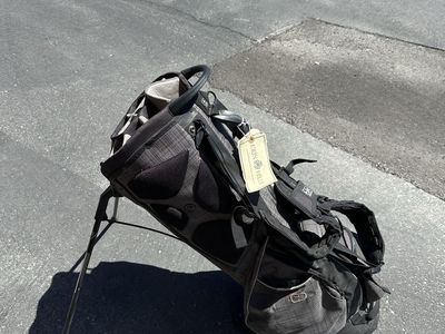 Ogio Fuse 4 Stand Golf Bag - Gray Plaid, New with Tags, Lightweight Carry Bag
