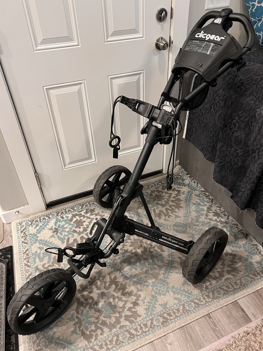 Clicgear 3.5+ Golf Push Cart - Black 2