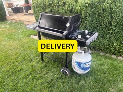 DELIVERY - WORKING/CLEANED Weber BBQ Grill