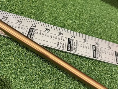 KBS CT Tour Satin Rose Gold Putter Shaft - New Uncut 37" End to End