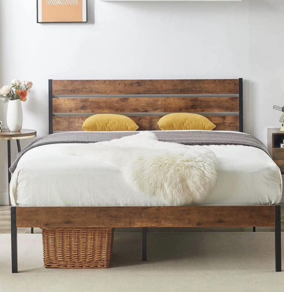 New Queen Bed Frame — Pickup Or Delivery