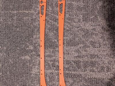 Polaris Axys 155 IceAge Rail Braces