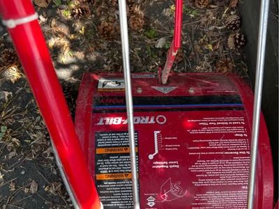Troy-Bilt Tiller with Briggs & Stratton Engine