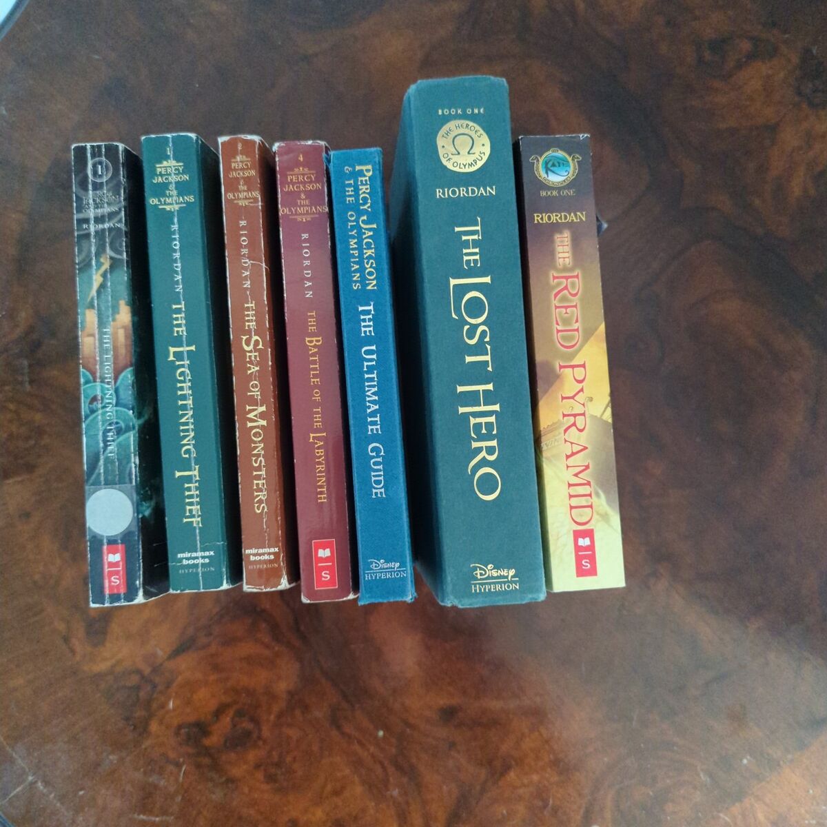 Percy Jackson Rick Riordan Books