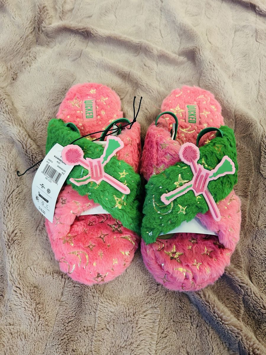 Womens Wicked Movie Themed Slippers