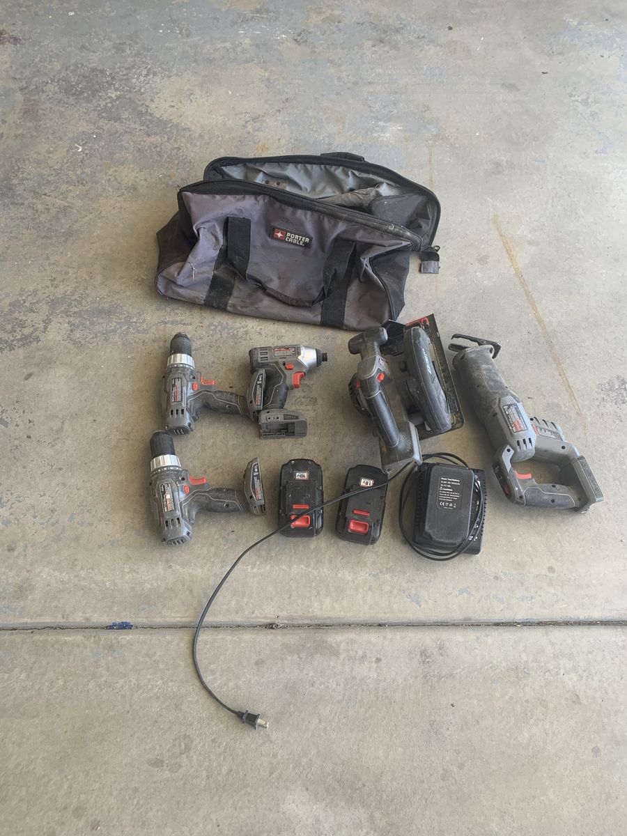Porter cable 18 Volt Tools