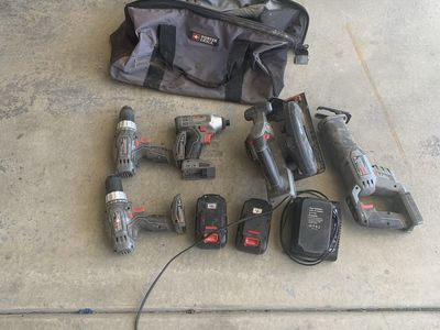 Porter cable 18 Volt Tools