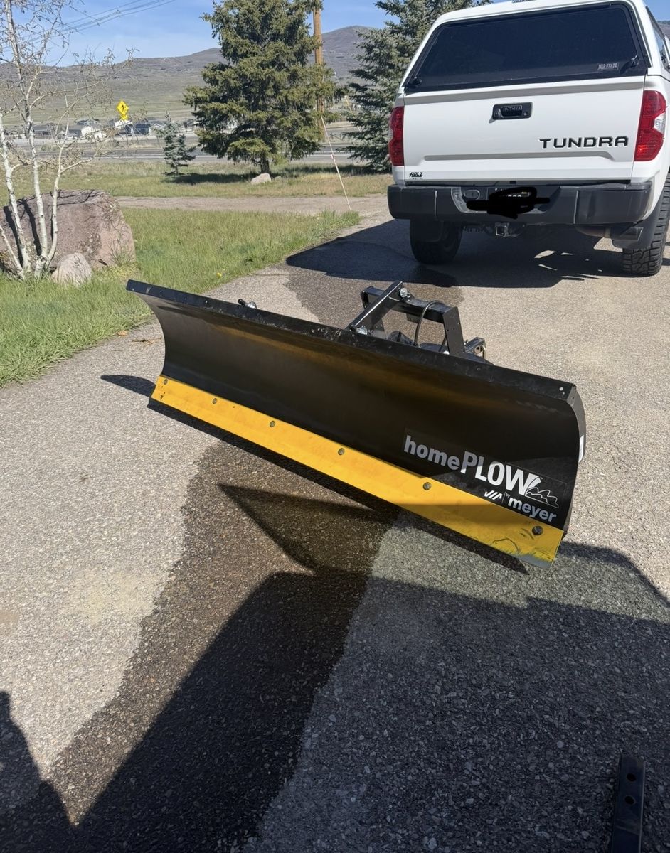 Meyer HomePlow Snow Plow – Complete Setup