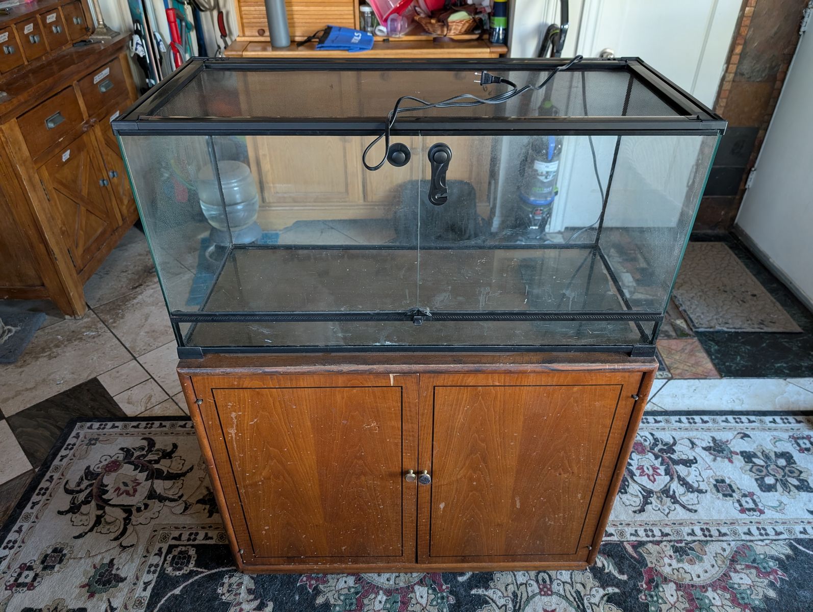 40 Gallon reptile tank