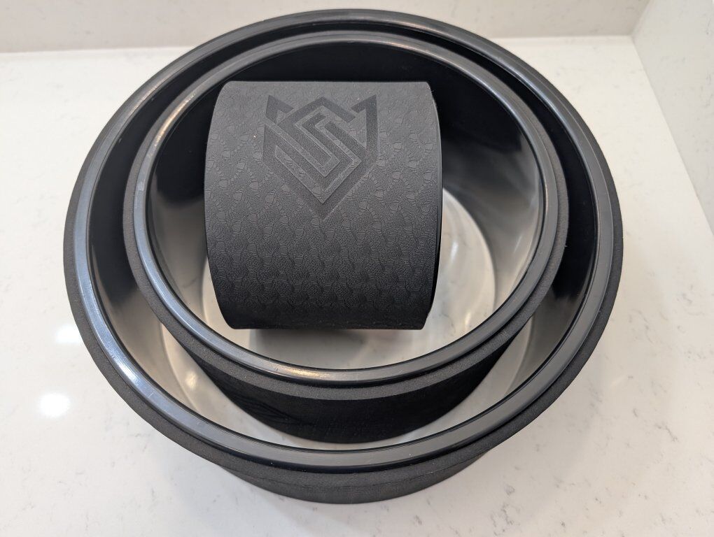 Yoga Wheels & Back Stretcher Set