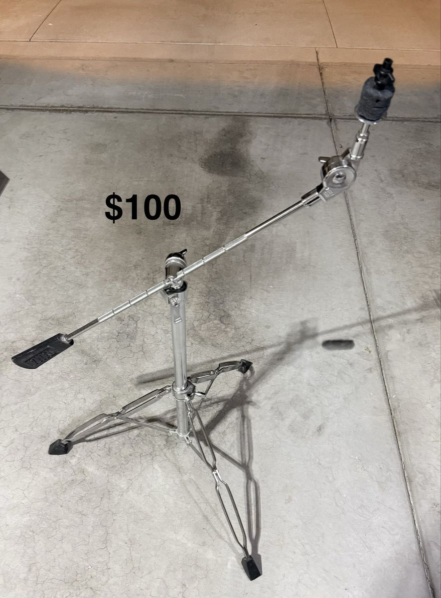 Vintage Tama cymbal boom stand with counter weight