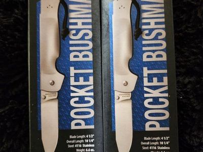 NEW.Cold Steel Pocket Bushman