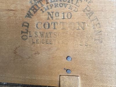 Antique Old Whittemore Improved No. 10 Cotton Hand Carders