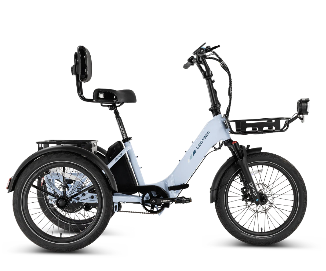 NEW Lectric XP Electric Trike2 Glacier Blue eTrike (long range)